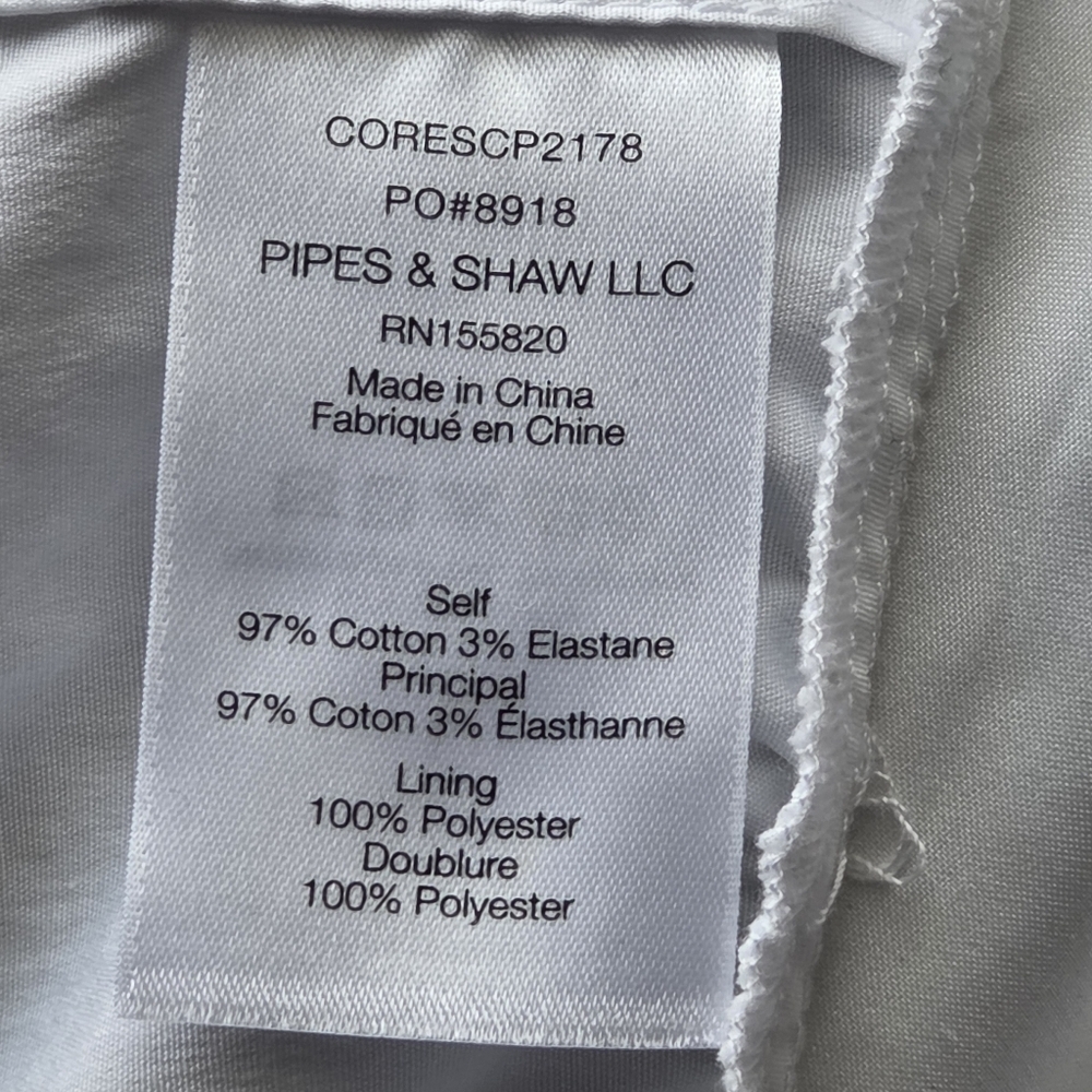 Veronica Beard Ruched Shirt Dress White Size 8 - Picture 6 of 6